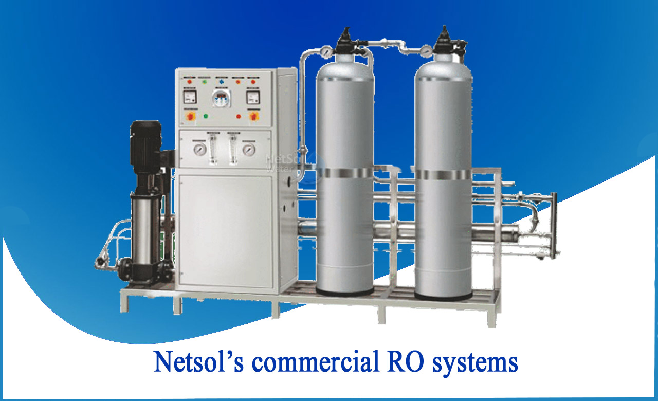 Netsol Water, Commercial RO Plant, Industrial RO Plant, Sewage Treatment Plant, Effluent Treatment Plant